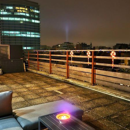 Studio Penthouse Lumineux Avec Grande Terrasse De 40M2 Брюксел Екстериор снимка